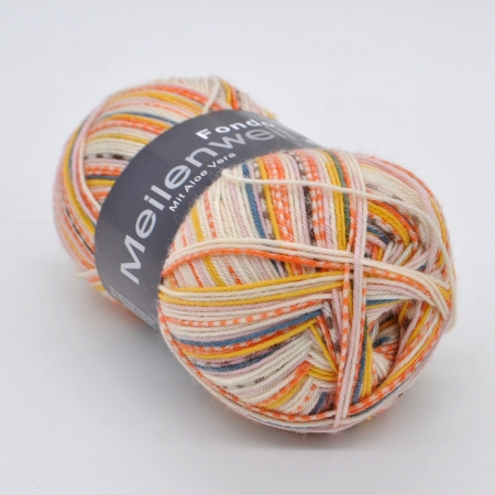 Пряжа для вязания и рукоделия Meilenweit 100 Fondo (Lana Grossa) цвет 7879, 420 м