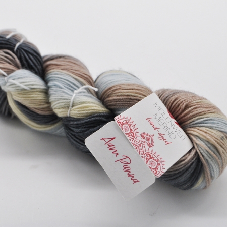 Пряжа для вязания и рукоделия Meilenweit Merino hand-dyed (Lana Grossa) цвет 202, 210 м