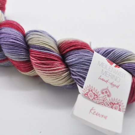 Пряжа для вязания и рукоделия Meilenweit Merino hand-dyed (Lana Grossa) цвет 210, 210 м