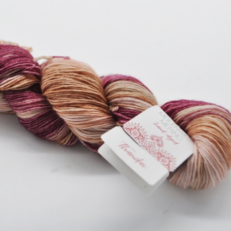 Пряжа для вязания и рукоделия Meilenweit Merino hand-dyed (Lana Grossa) цвет 205, 210 м