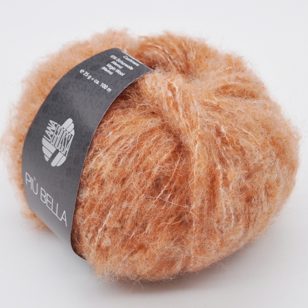 Пряжа для вязания и рукоделия Piu Bella (Lana Grossa) цвет 003, 100 м