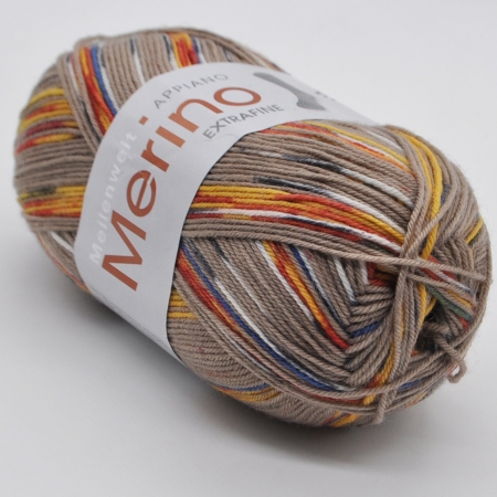 Пряжа для вязания и рукоделия Meilenweit 100 Appiano (Lana Grossa) цвет 2553, 420 м