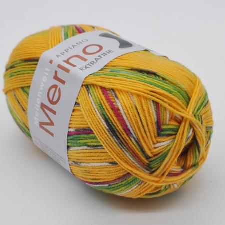 Пряжа для вязания и рукоделия Meilenweit 100 Appiano (Lana Grossa) цвет 2556, 420 м