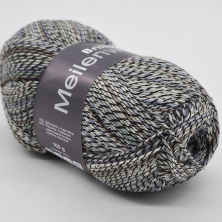 Пряжа для вязания и рукоделия Meilenweit Brillante (Lana Grossa) цвет 1661, 420 м
