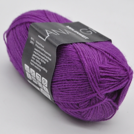 Пряжа для вязания и рукоделия Meilenweit Merino 50 (Lana Grossa) цвет 1361, 210 м