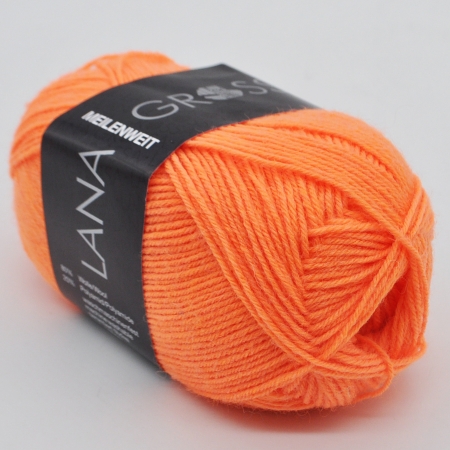Пряжа для вязания и рукоделия Meilenweit 50 Neon (Lana Grossa) цвет 1396, 210 м