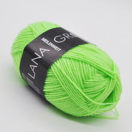 Пряжа для вязания и рукоделия Meilenweit 50 Neon (Lana Grossa) цвет 1393, 210 м