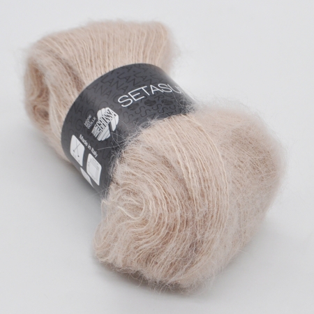 Пряжа для вязания и рукоделия Setasuri (Lana Grossa) цвет 021, 212 м