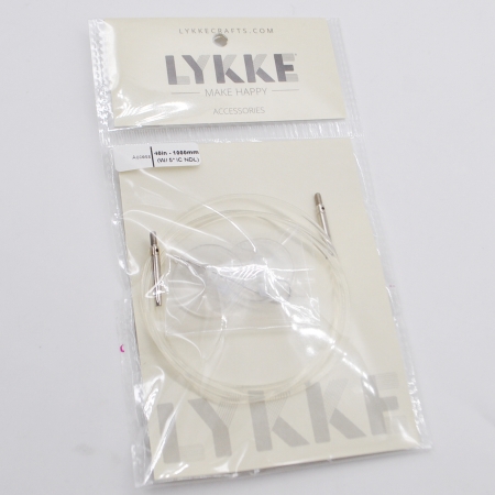  Леска Lykke Clear для спиц длины 11.5 см, размер 100 см