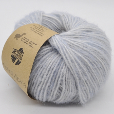 Пряжа для вязания и рукоделия Natural Alpaca Pelo (Lana Grossa) цвет 013, 125 м