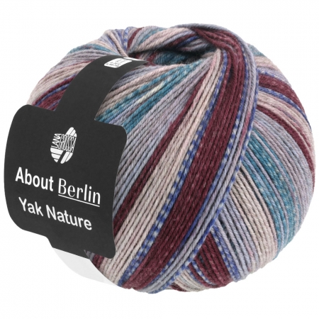 Пряжа для вязания и рукоделия About Berlin Yak Nature (Lana Grossa) цвет 674, 420 м