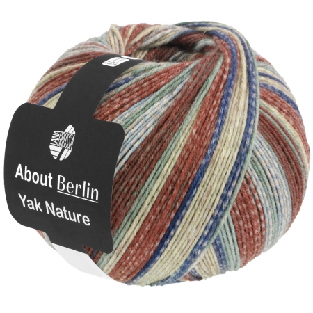 Пряжа для вязания и рукоделия About Berlin Yak Nature (Lana Grossa) цвет 675, 420 м