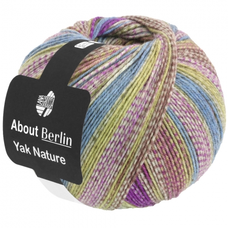 Пряжа для вязания и рукоделия About Berlin Yak Nature (Lana Grossa) цвет 676, 420 м