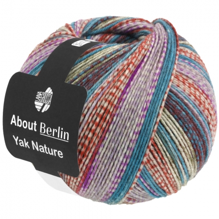 Пряжа для вязания и рукоделия About Berlin Yak Nature (Lana Grossa) цвет 677, 420 м