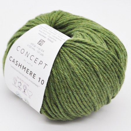 Пряжа для вязания и рукоделия Cashmere 10 (Katia) цвет 78, 120 м
