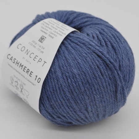 Пряжа для вязания и рукоделия Cashmere 10 (Katia) цвет 84, 120 м