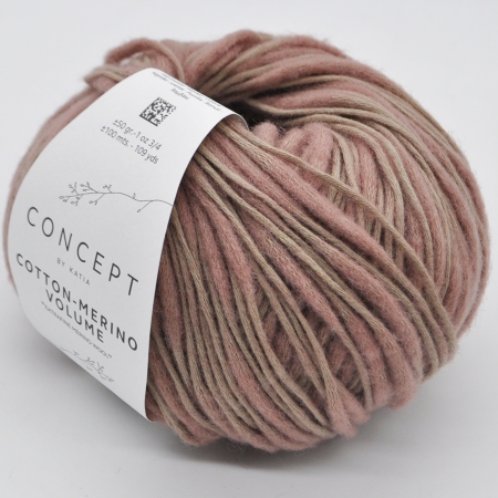 Пряжа для вязания и рукоделия Cotton Merino Volume (Katia) цвет 205, 100 м