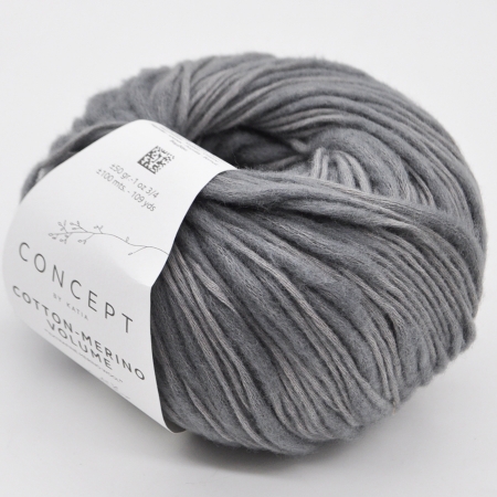 Пряжа для вязания и рукоделия Cotton Merino Volume (Katia) цвет 211, 100 м