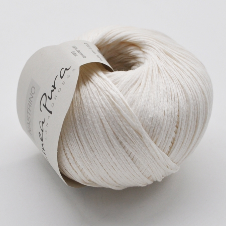 Пряжа для вязания и рукоделияLana Grossa Nastrino (Lana Grossa) цвет 002, 190 м