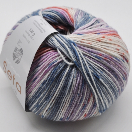 Пряжа для вязания и рукоделия Meilenweit 100 Seta COCOON (Lana Grossa) цвет 3361, 420 м