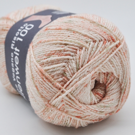 Пряжа для вязания и рукоделия Meilenweit 100 Cotton Vegano Risotto (Lana Grossa) цвет 1507, 420 м