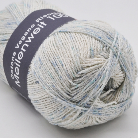 Пряжа для вязания и рукоделия Meilenweit 100 Cotton Vegano Risotto (Lana Grossa) цвет 1508, 420 м