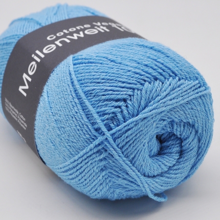 Пряжа для вязания и рукоделия Meilenweit 100 Cotton Vegano (Lana Grossa) цвет 05, 420 м