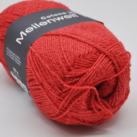 Пряжа для вязания и рукоделия Meilenweit 100 Cotton Vegano (Lana Grossa) цвет 010, 420 м