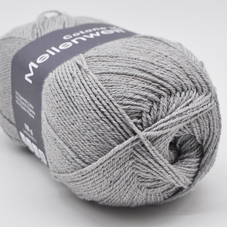 Пряжа для вязания и рукоделия Meilenweit 100 Cotton Vegano (Lana Grossa) цвет 014, 420 м
