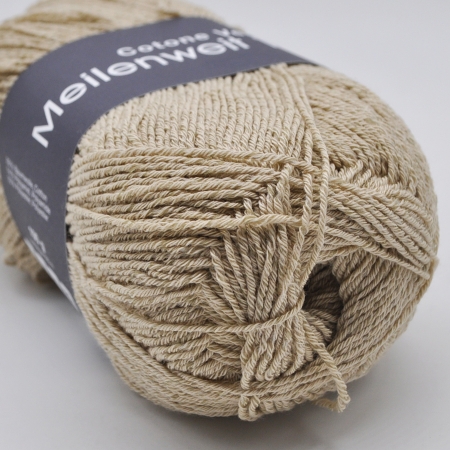 Пряжа для вязания и рукоделия Meilenweit 100 Cotton Vegano (Lana Grossa) цвет 015, 420 м