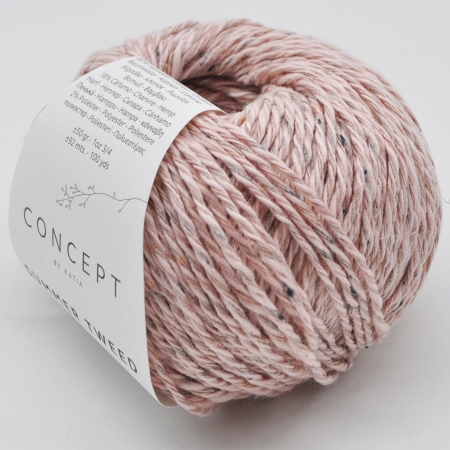 Пряжа для вязания и рукоделия Summer Tweed (Katia) цвет 61, 92 м