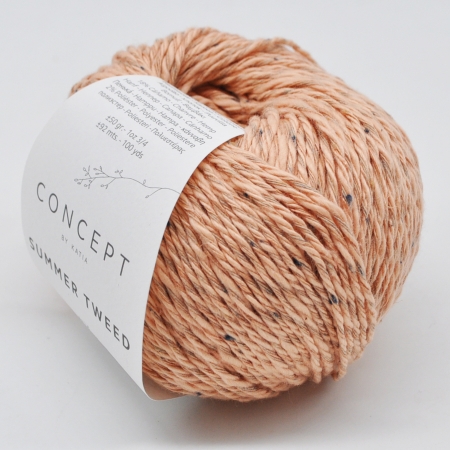 Пряжа для вязания и рукоделия Summer Tweed (Katia) цвет 62, 92 м