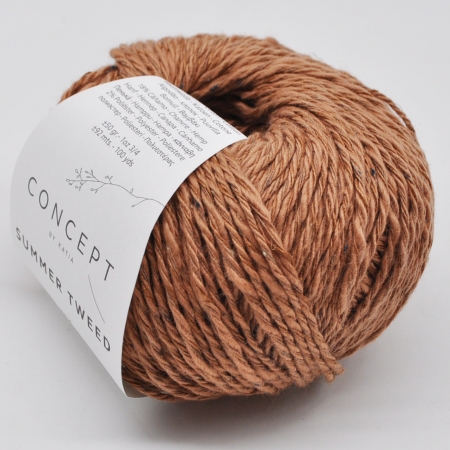 Пряжа для вязания и рукоделия Summer Tweed (Katia) цвет 64, 92 м