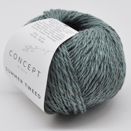 Пряжа для вязания и рукоделия Summer Tweed (Katia) цвет 68, 92 м