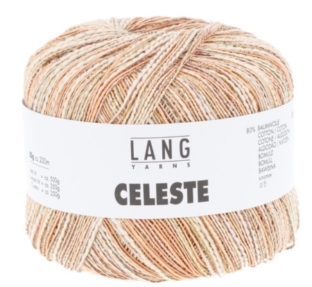 Пряжа для вязания и рукоделия Celeste (Lang Yarns) цвет 0027, 200 м