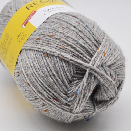 Пряжа для вязания и рукоделия Regia Tweed Classic 6-ниточная (Regia) цвет 00090, 375 м