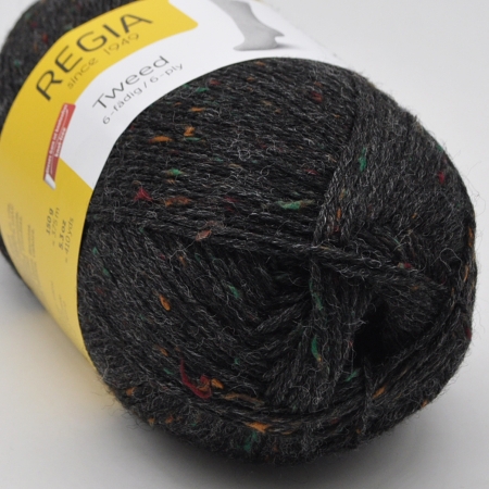 Пряжа для вязания и рукоделия Regia Tweed Classic 6-ниточная (Regia) цвет 00098, 375 м