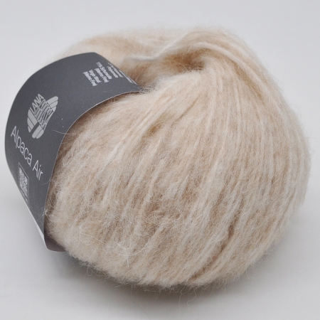 Пряжа для вязания и рукоделия Lana Grossa Alpaca Air (Lana Grossa) цвет 002, 140 м