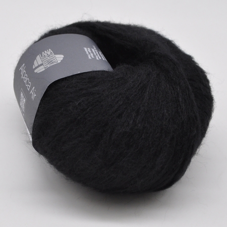 Пряжа для вязания и рукоделия Lana Grossa Alpaca Air (Lana Grossa) цвет 012, 140 м