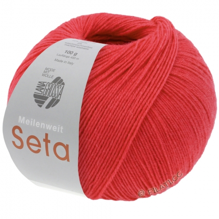 Пряжа для вязания и рукоделия Meilenweit 100 Seta (Lana Grossa) цвет 38, 400 м