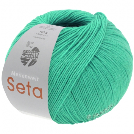 Пряжа для вязания и рукоделия Meilenweit 100 Seta (Lana Grossa) цвет 41, 400 м