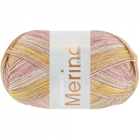 Пряжа для вязания и рукоделия Lana Grossa Meilenweit Merino Extrafine Luna (Lana Grossa) цвет 4111, 420 м