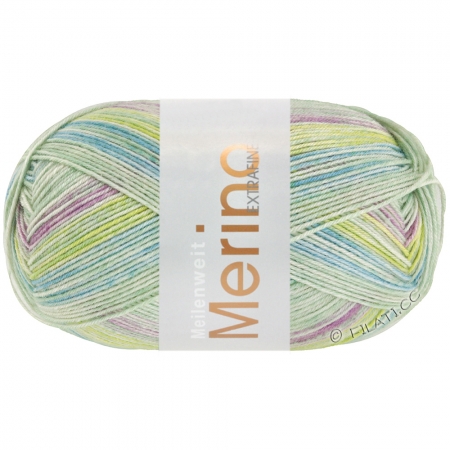 Пряжа для вязания и рукоделия Lana Grossa Meilenweit Merino Extrafine Luna (Lana Grossa) цвет 4112, 420 м
