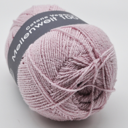 Пряжа для вязания и рукоделия Meilenweit 100 Cotton Vegano (Lana Grossa) цвет 017, 420 м