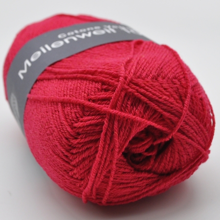 Пряжа для вязания и рукоделия Meilenweit 100 Cotton Vegano (Lana Grossa) цвет 019, 420 м
