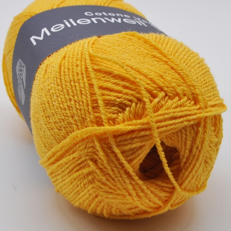 Пряжа для вязания и рукоделия Meilenweit 100 Cotton Vegano (Lana Grossa) цвет 020, 420 м
