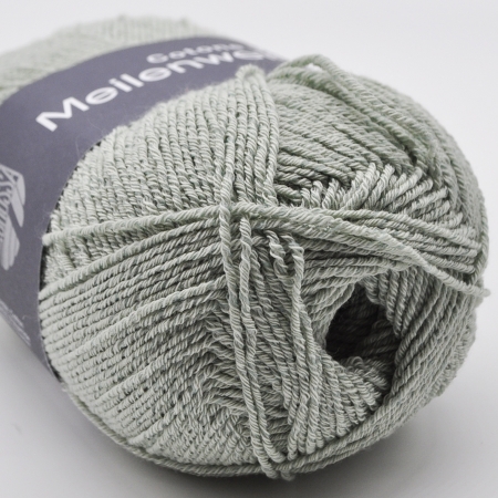 Пряжа для вязания и рукоделия Meilenweit 100 Cotton Vegano (Lana Grossa) цвет 021, 420 м