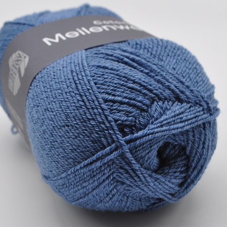 Пряжа для вязания и рукоделия Meilenweit 100 Cotton Vegano (Lana Grossa) цвет 023, 420 м