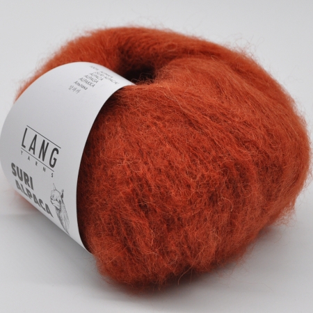 Suri Alpaca (Lang Yarns) цвет 0187, 100 м