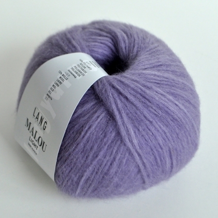 Пряжа для вязания и рукоделия Malou Light (Lang Yarns) цвет 0007, 190 м